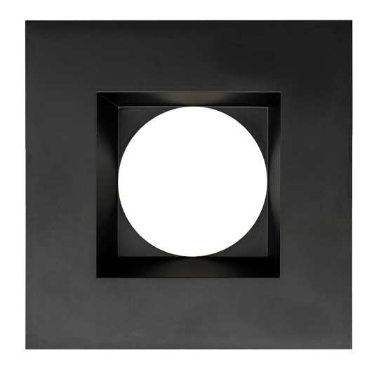 4 Inch Black Square Trim G2
