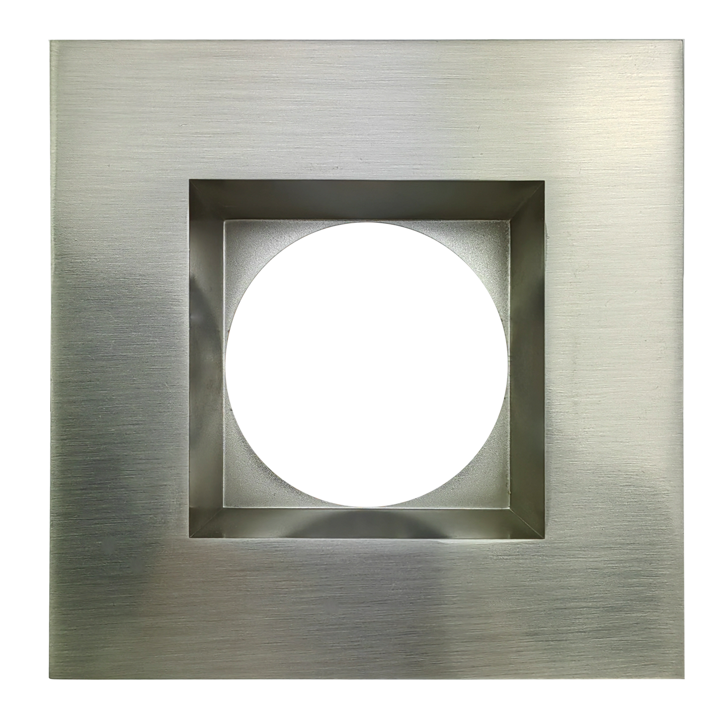 4 Inch Brushed Nickel Square Trim G2