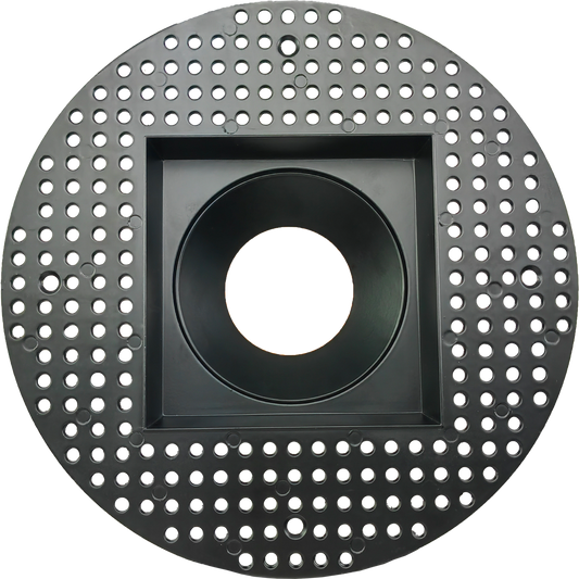 4 Inch Black Square Trimless Kit