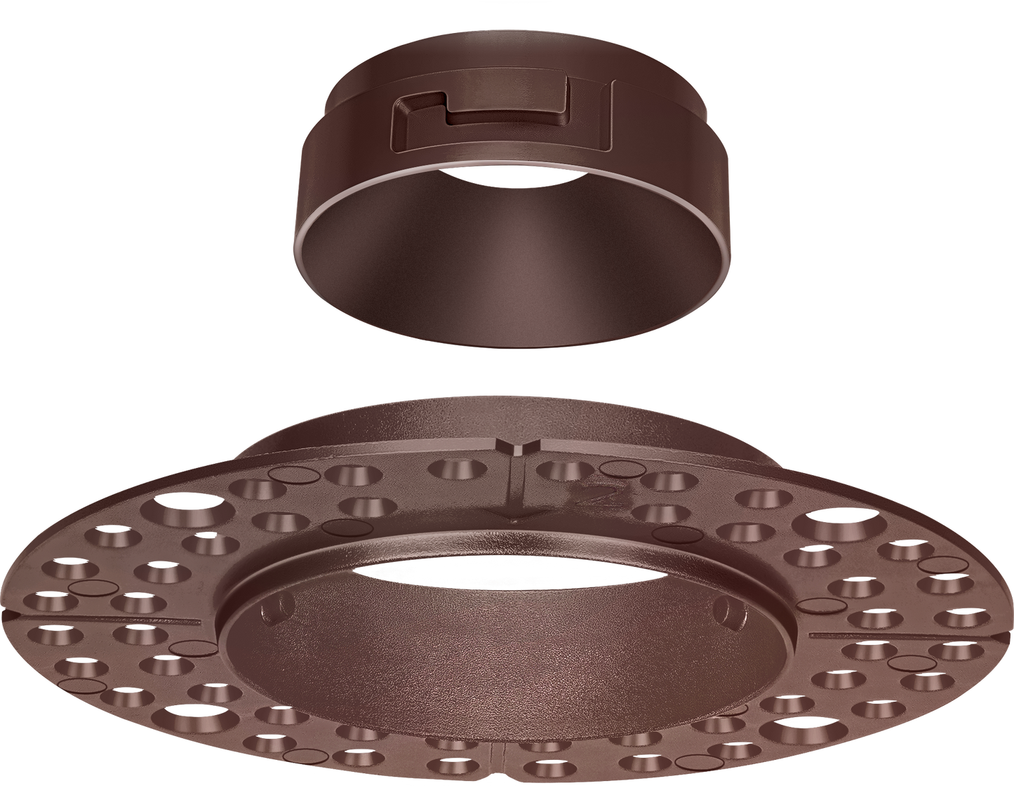 1 Inch Bronze Round Trimless Kit