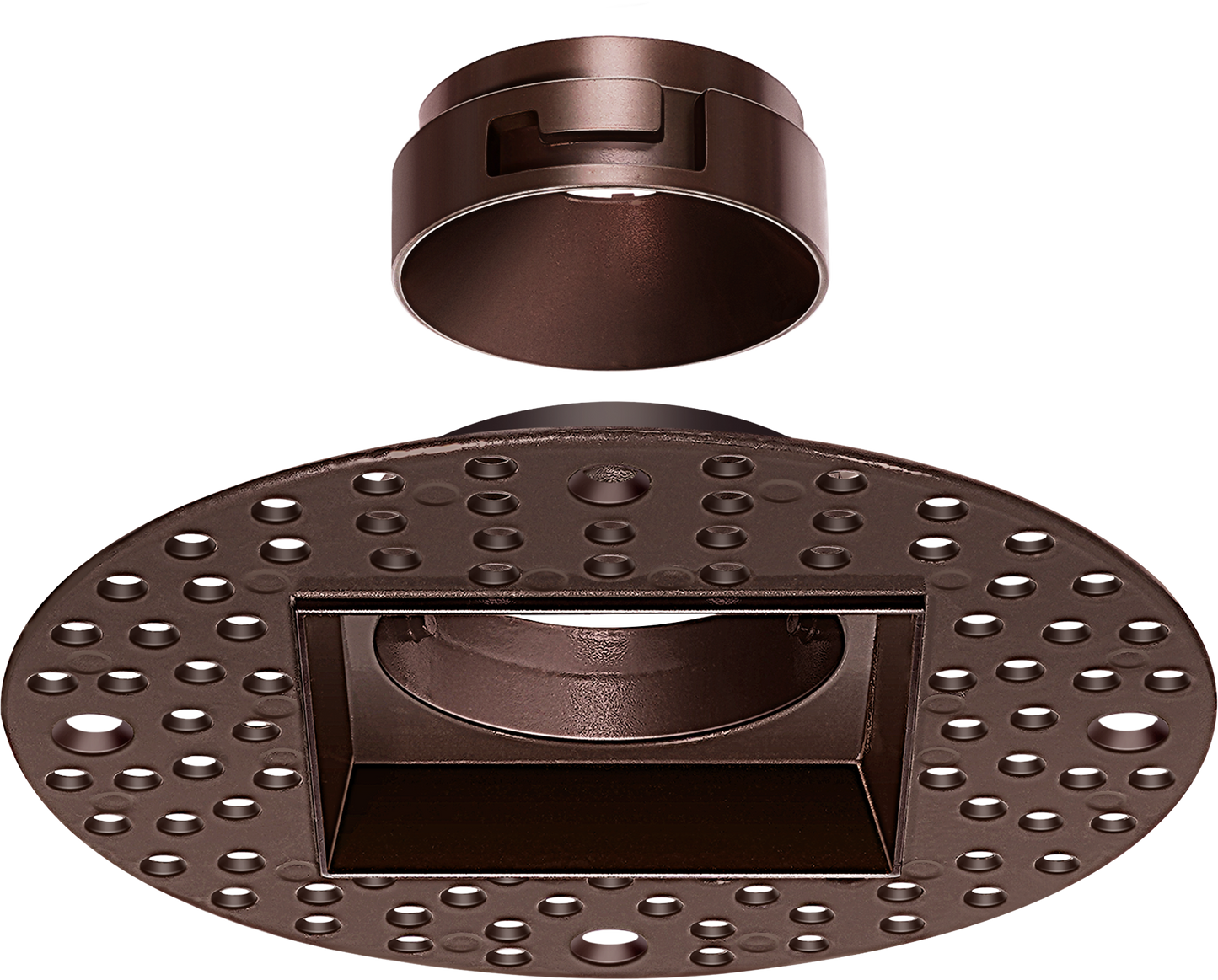 1 Inch Bronze Square Trimless Kit