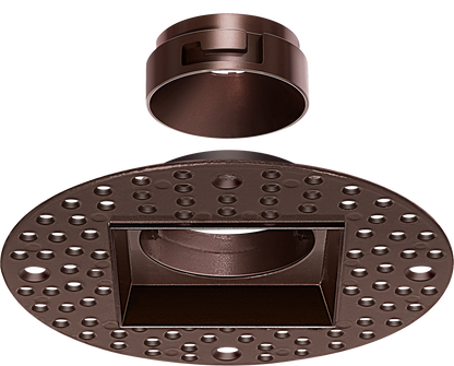 1 Inch Bronze Square Trimless Kit