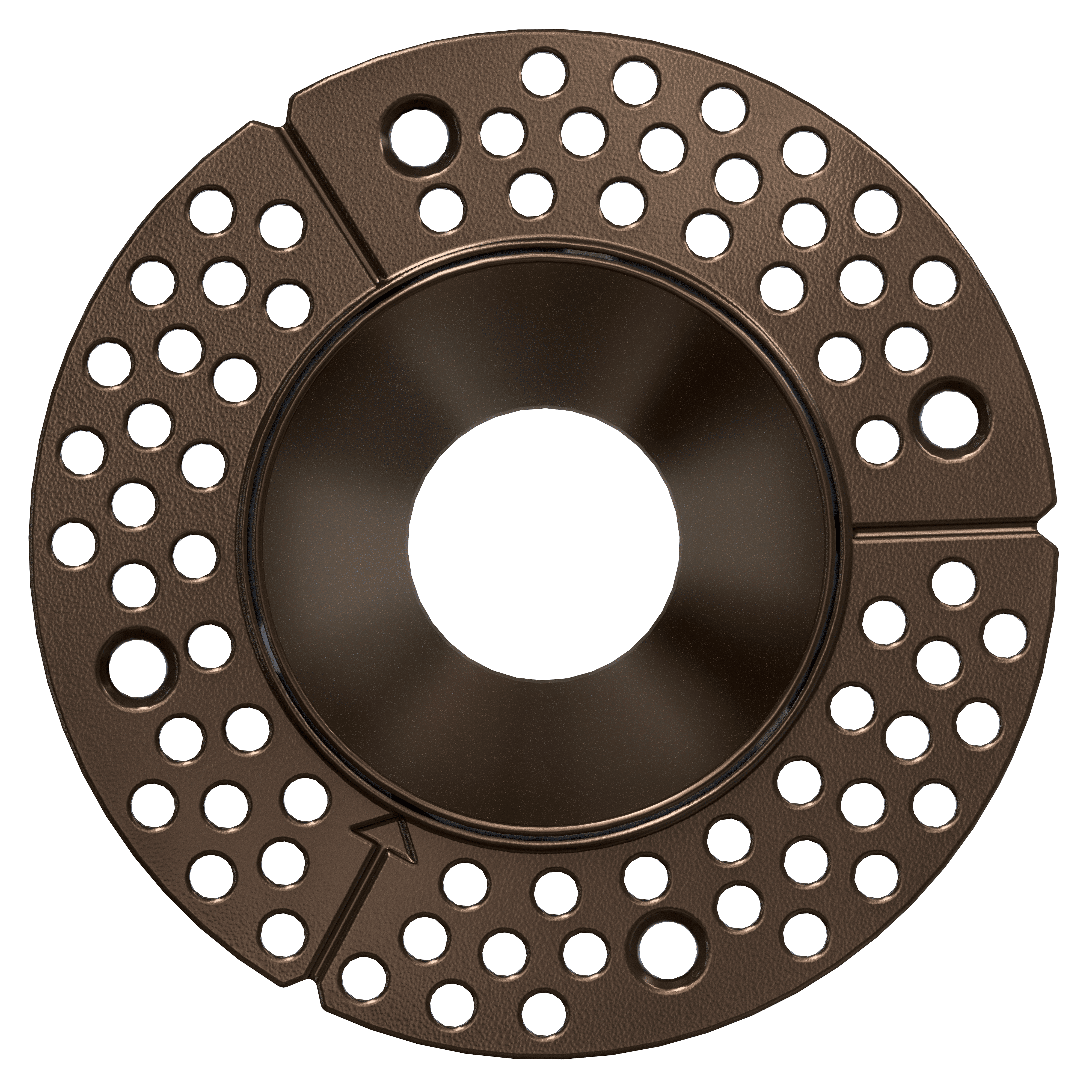 2 Inch Graphite Roun 2 Inch Bronze Round Trimless – Goodlite