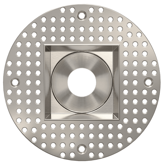 2 Inch Nickel Square Trimless