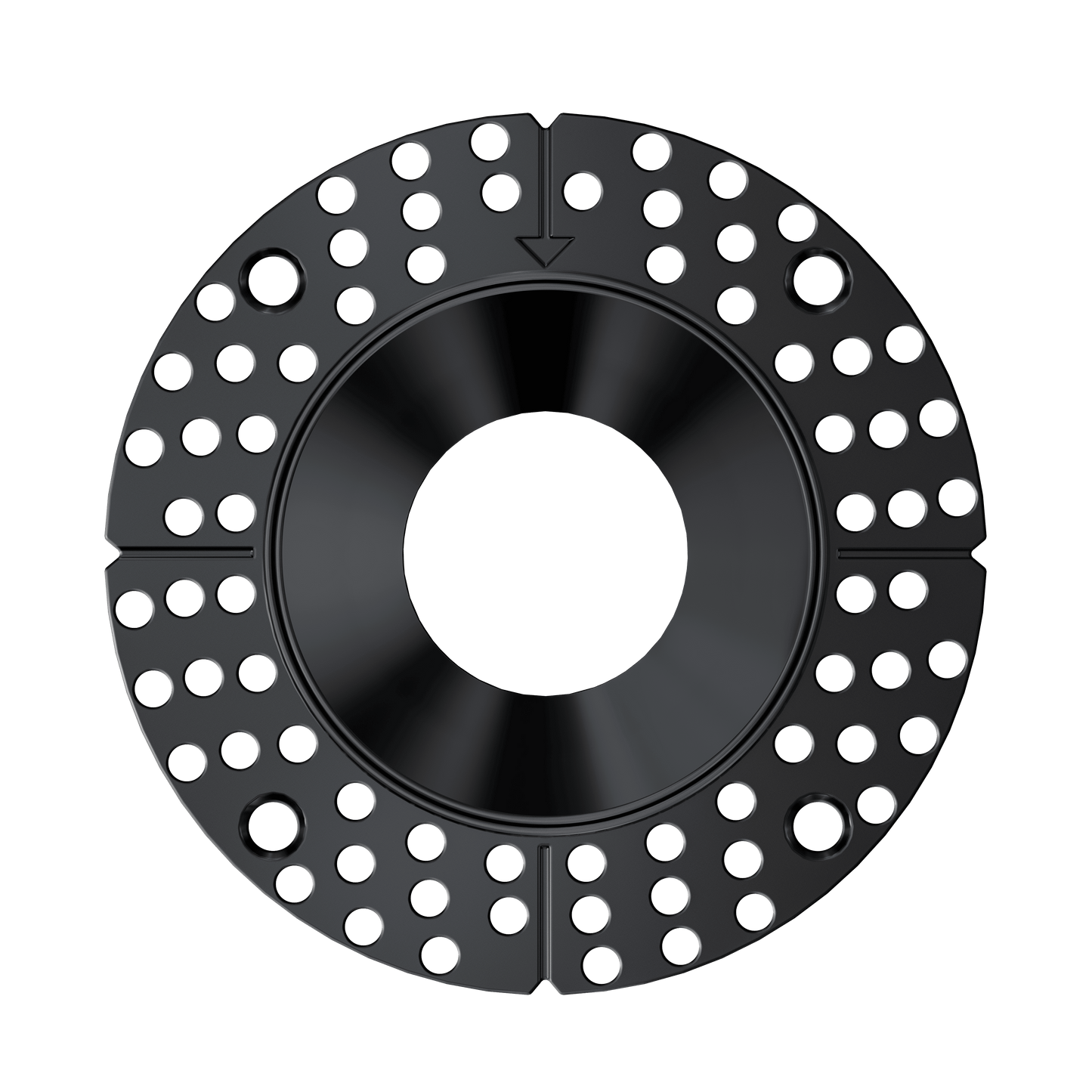 3 Inch Black Round Trimless Kit