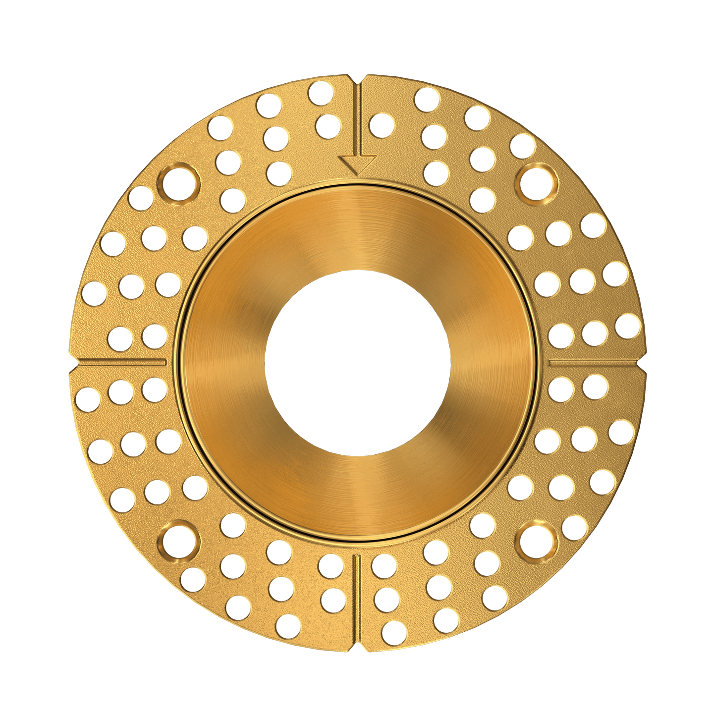 3 Inch Brass Round Trimless Kit