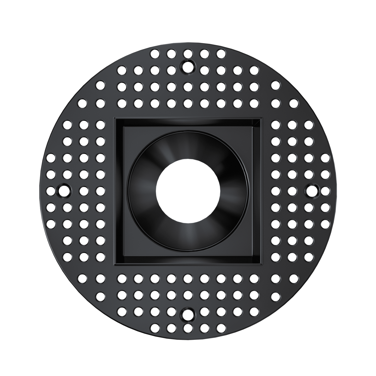 3 Inch Black Square Trimless Kit