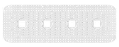 1 Inch Quadruple Head Trimless Kit