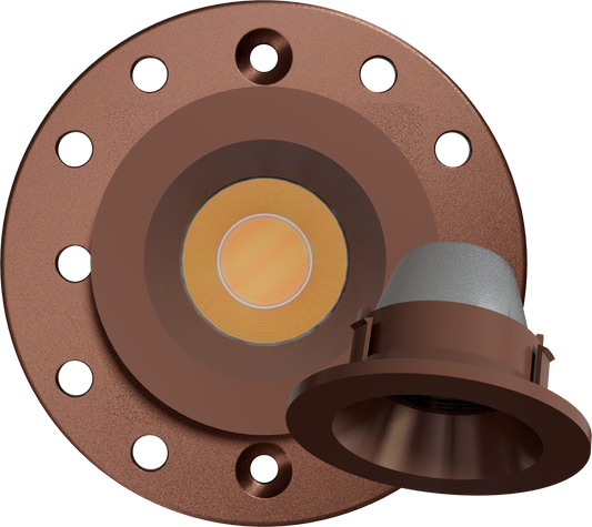 1 Inch Bronze Round Trimmed Kit