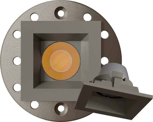 1 Inch Nickel Square Trimmed Kit