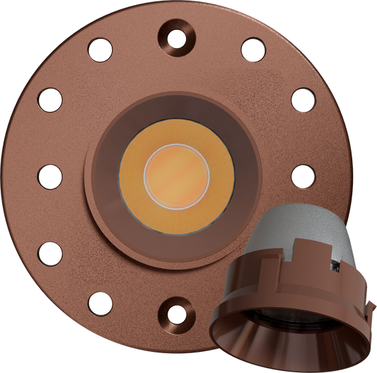 1 Inch Bronze Round Trimless Kit