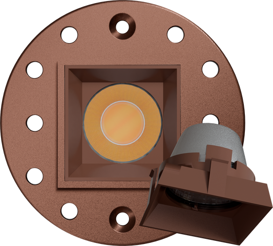 1 Inch Bronze Square Trimless Kit