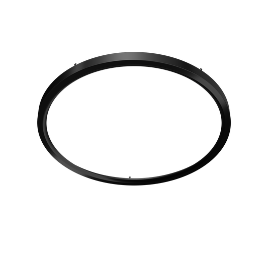20" Round Black Surface Mount Cover
