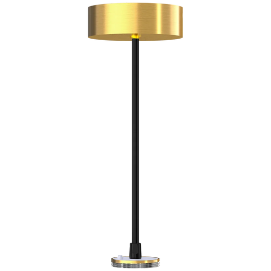 2.5 Inch Surface Mount Adjustable Pendant Cord (Brushed Brass)