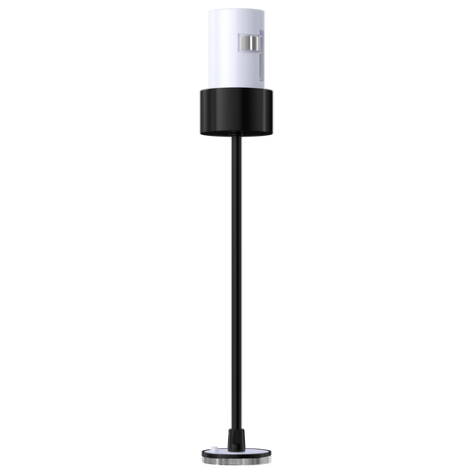 2.5 Inch Recessed Mount Adjustable Pendant Cord (Black)