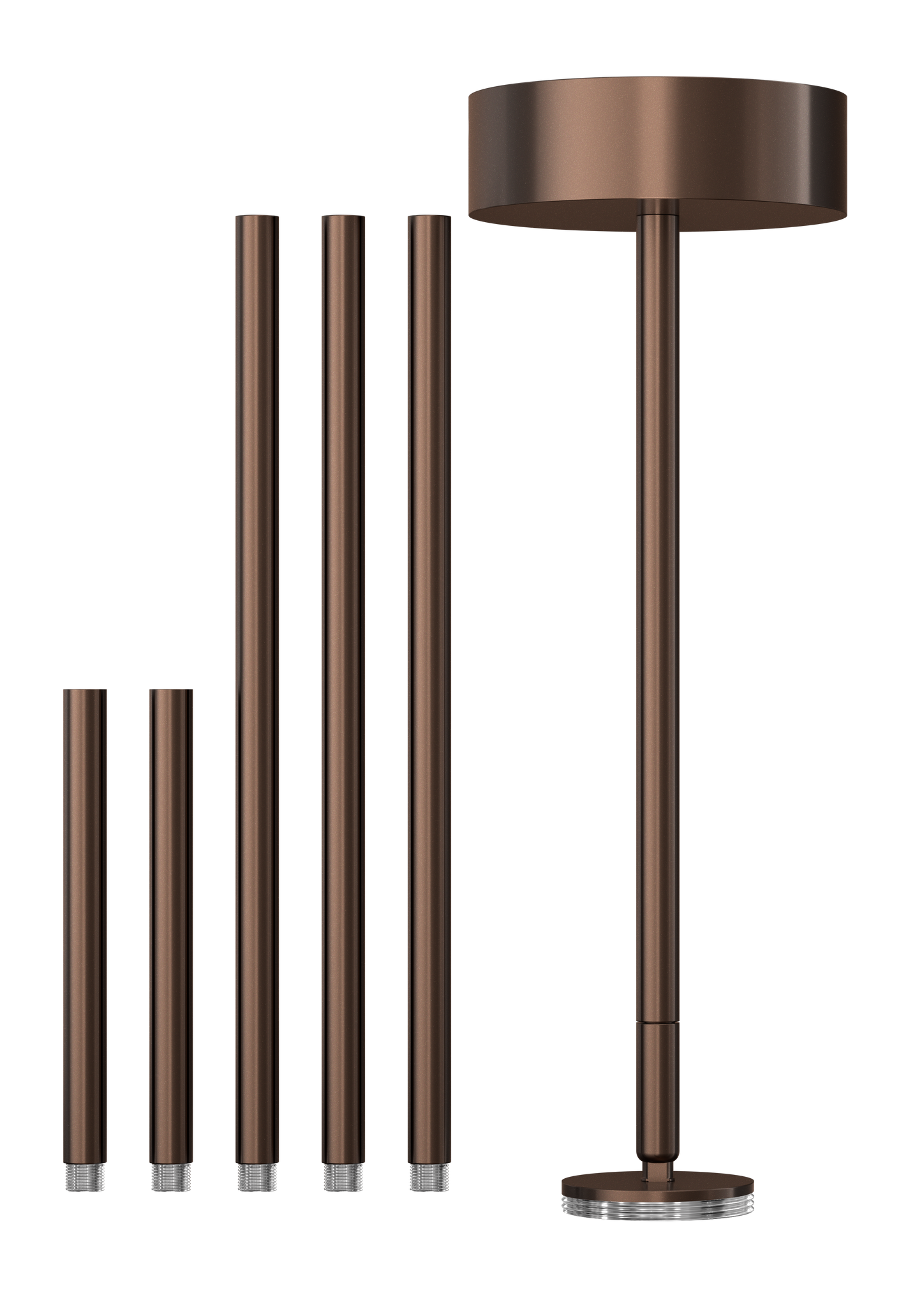 2.5 Inch Surface Mount Adjustable Stem Pendant (Bronze) – Goodlite