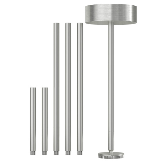 2.5 Inch Surface Mount Adjustable Stem Pendant (Brushed Nickel)