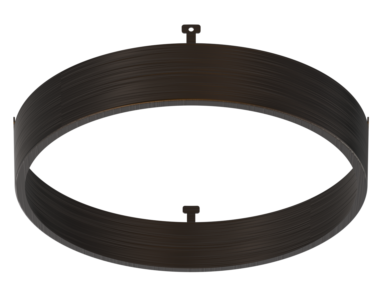 5" Round Oil Rubbed Bronze Surface Mount Cover