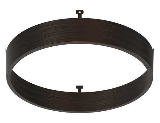 5" Round Oil Rubbed Bronze Surface Mount Cover