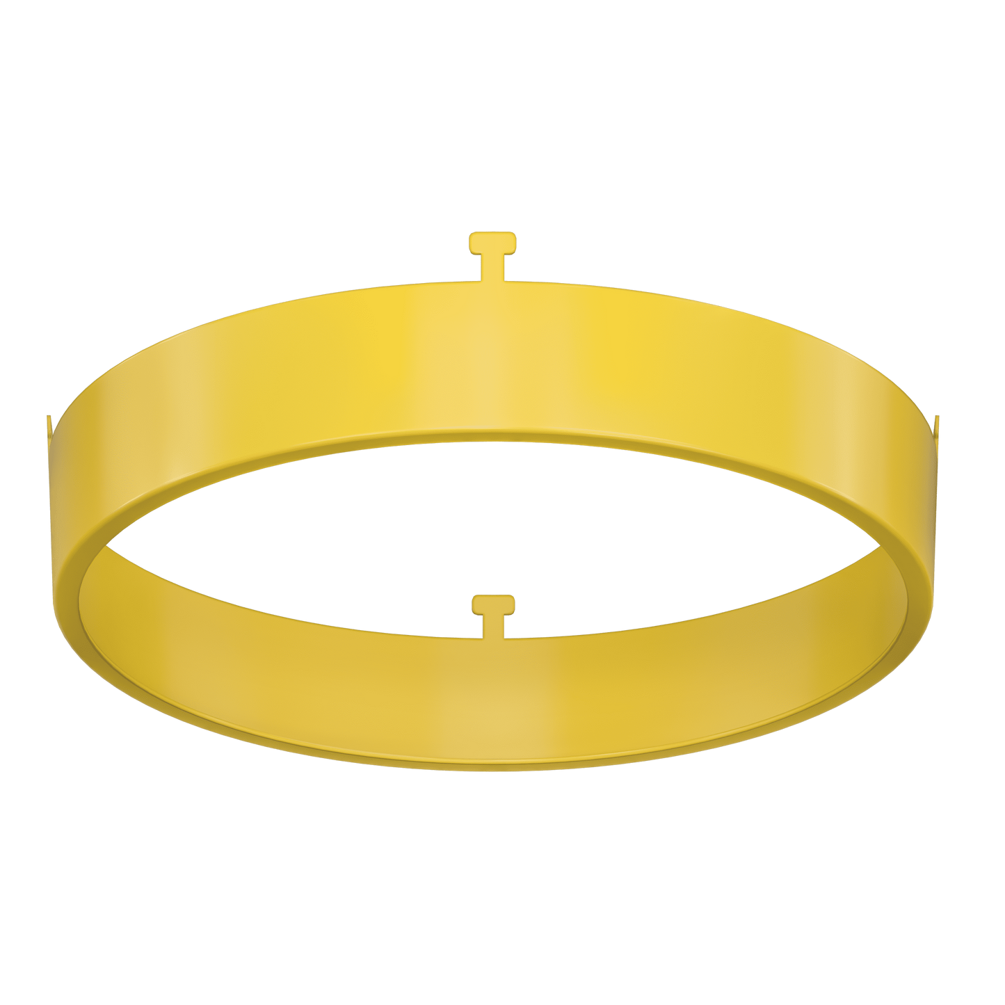 5" Round Yellow Surface Mount Cover