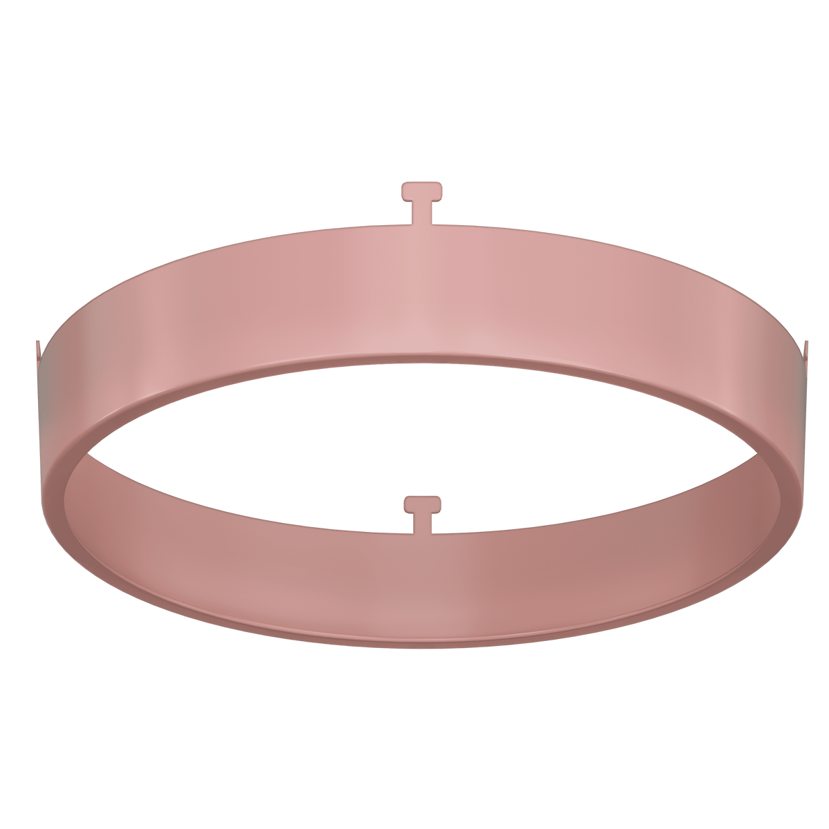5" Round Rose Blush Surface Mount Cover