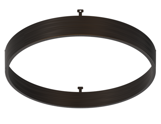 7" Round Oil Rubbed Bronze Surface Mount Cover