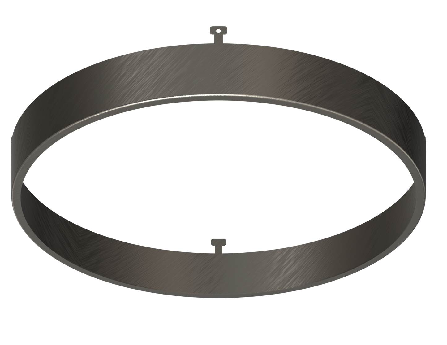 7" Round Brushed Nickel Surface Mount Cover