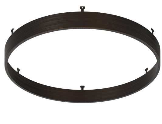 9" Round Oil Rubbed Bronze Surface Mount Cover