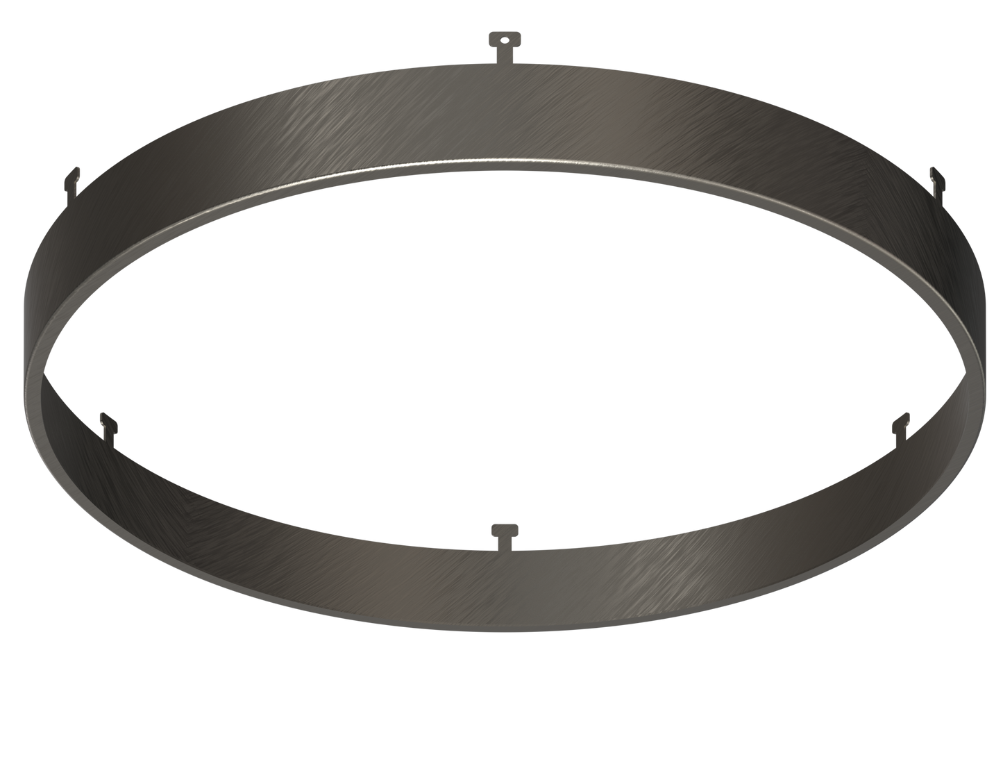 9" Round Brushed Nickel Surface Mount Cover