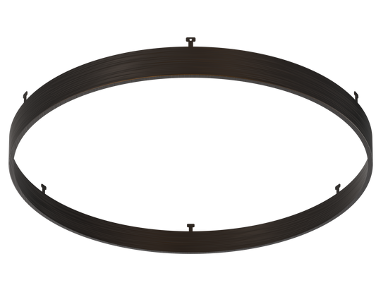 12" Round Oil Rubbed Bronze Surface Mount Cover