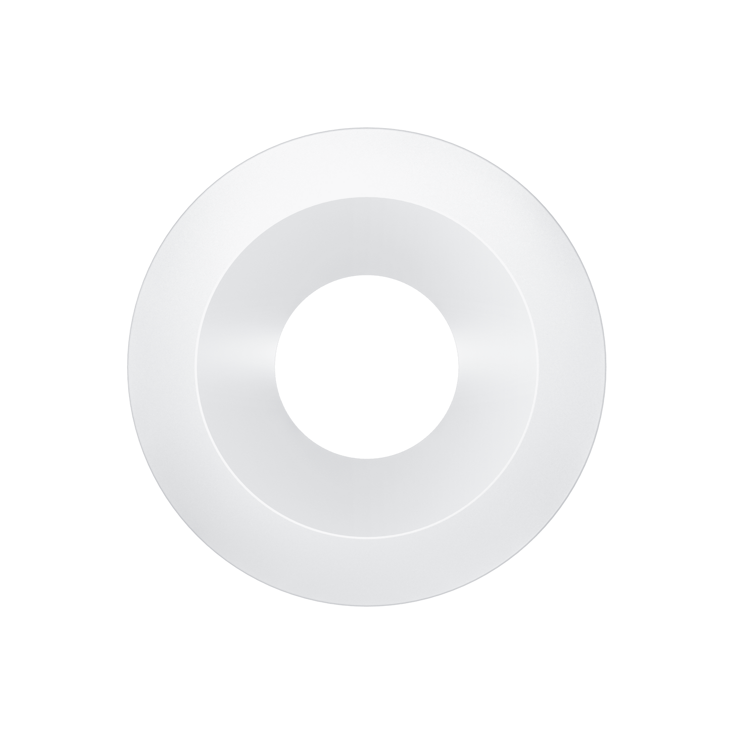 Mini White Round Trim