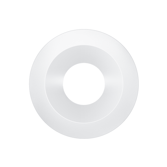Mini White Round Trim
