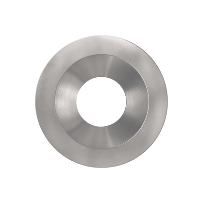 Mini Brushed Nickel Round Trim