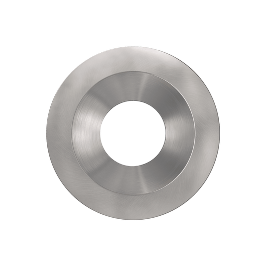 Mini Brushed Nickel Round Trim