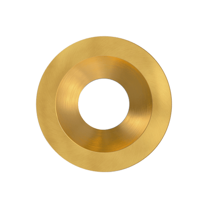 Mini Brushed Brass Round Trim