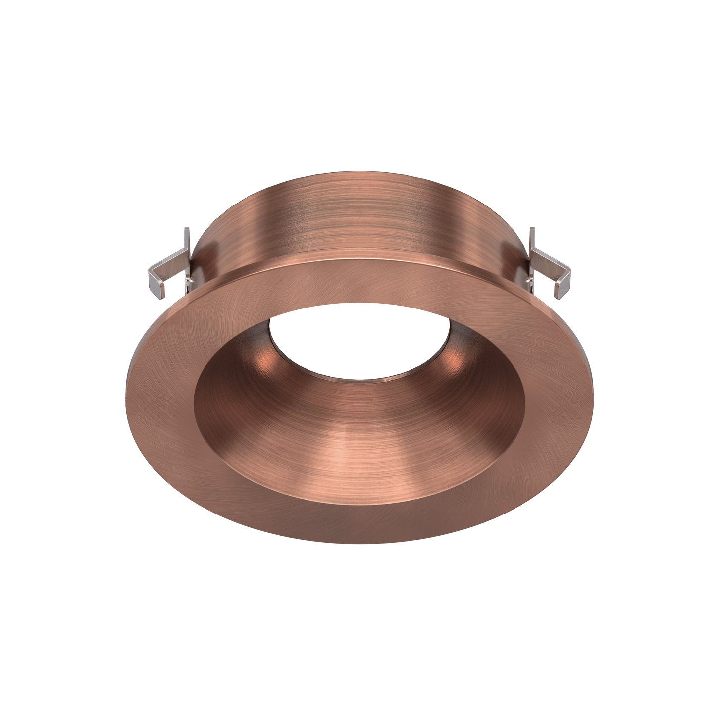 Mini Brushed Copper Round Trim