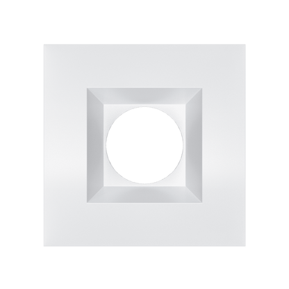Mini White Square Trim