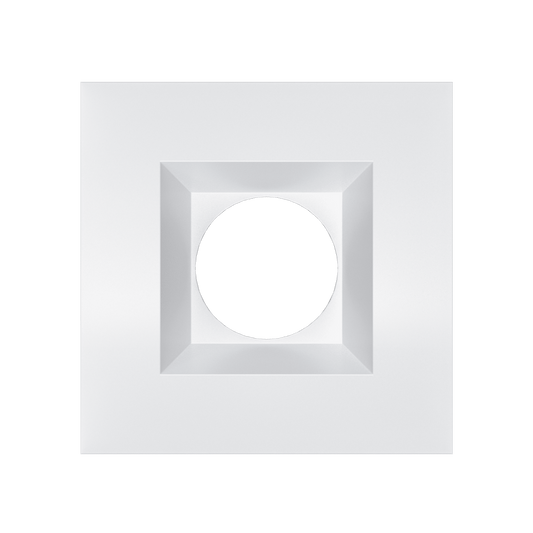 Mini White Square Trim