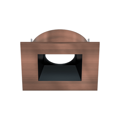 Mini Brushed Copper Square Trim