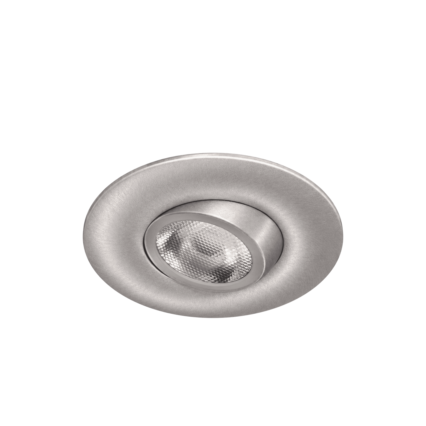 2" Round Flushed Gimbal (Brushed Nickel)