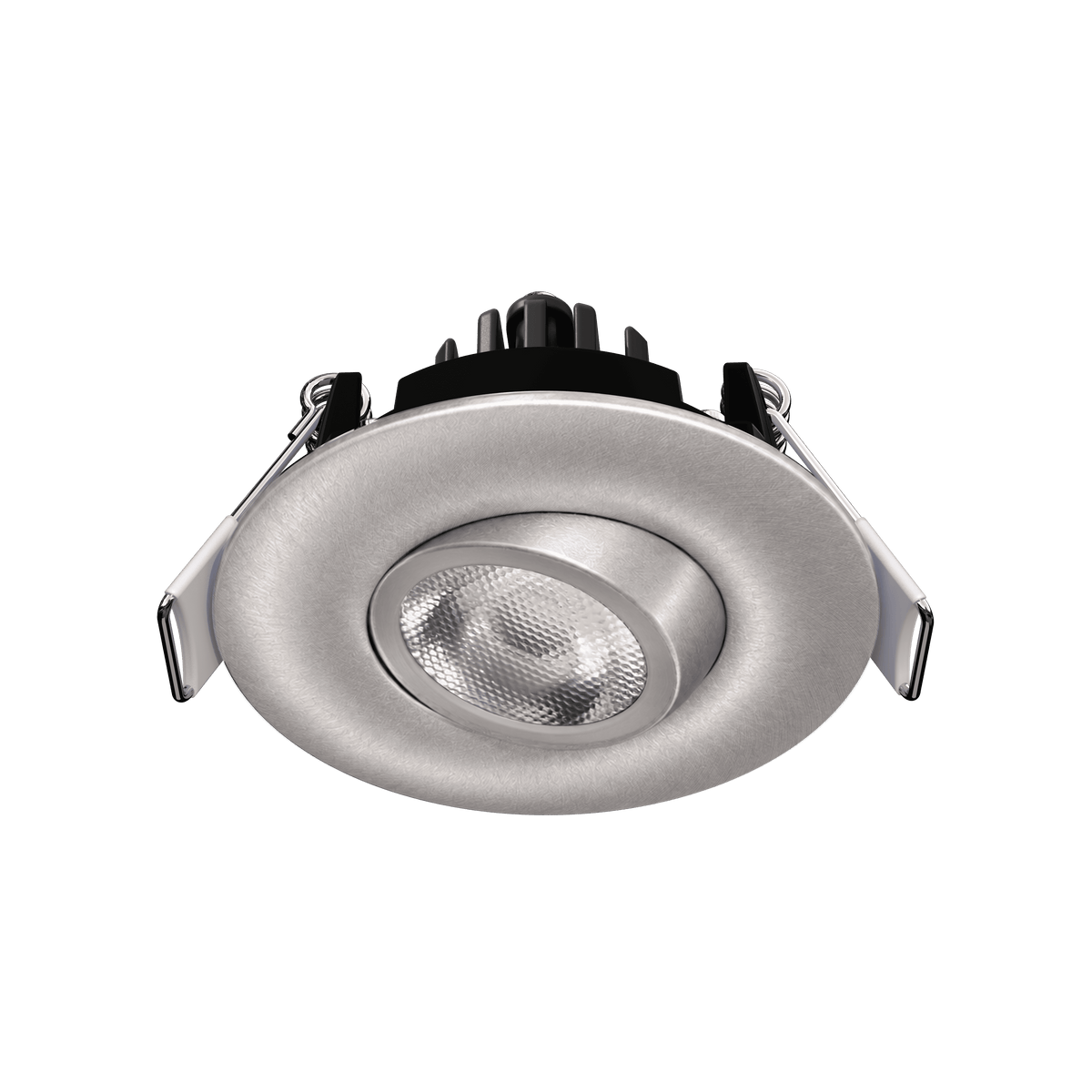 2" Round Flushed Gimbal (Brushed Nickel)