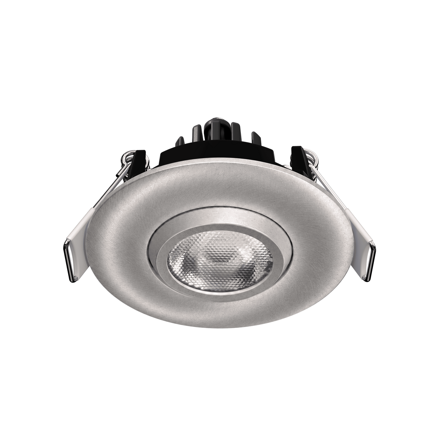 2" Round Flushed Gimbal (Brushed Nickel)