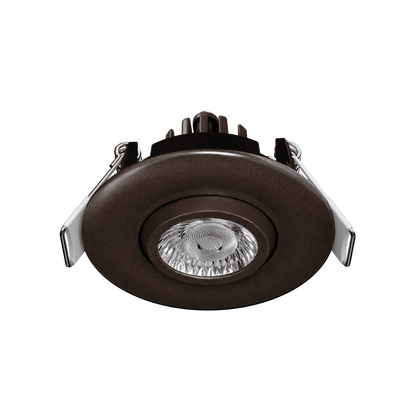 2" Round Flushed Gimbal (Bronze)