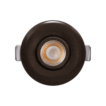 2" Round Flushed Gimbal (Bronze)