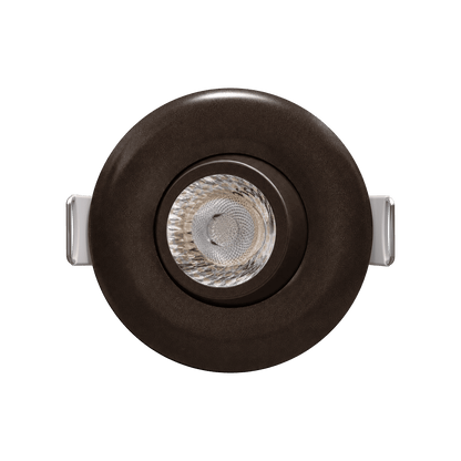 2" Round Flushed Gimbal (Bronze)