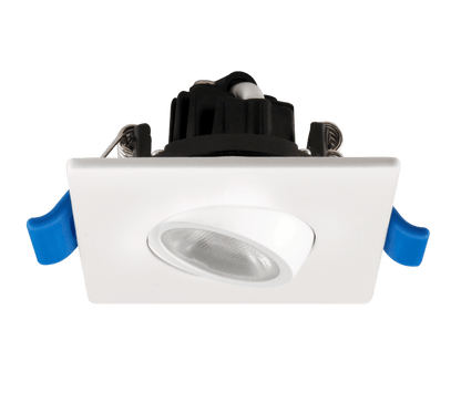 2" Square Flushed Gimbal White 3000k