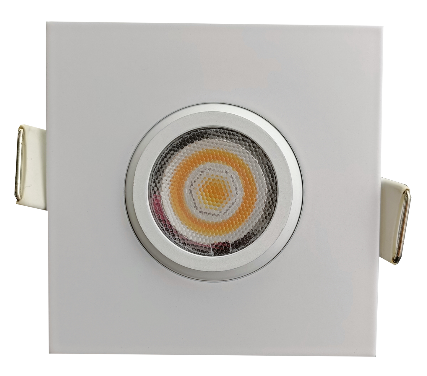 2" Square Flushed Gimbal (White)