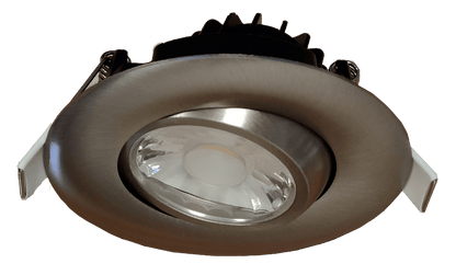 3" Round Flushed Gimbal (Brushed Nickel)