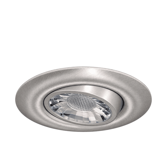 3" Round Flushed Gimbal (Brushed Nickel)