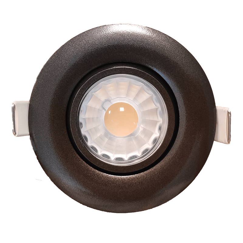 3" Round Flushed Gimbal (Bronze)